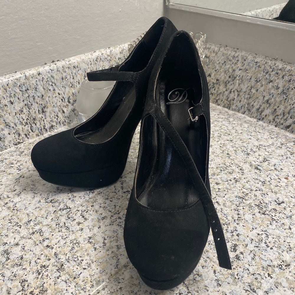 Black heels